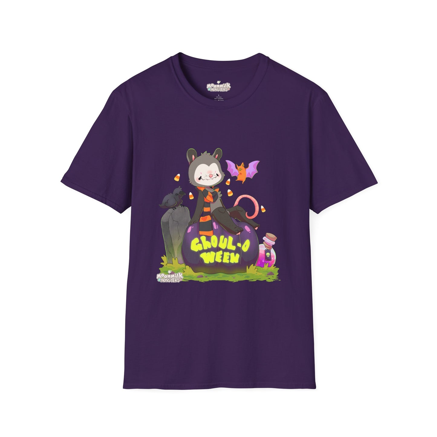 Posey Oakley Ghoul-o-ween Halloween Unisex Softstyle T-Shirt