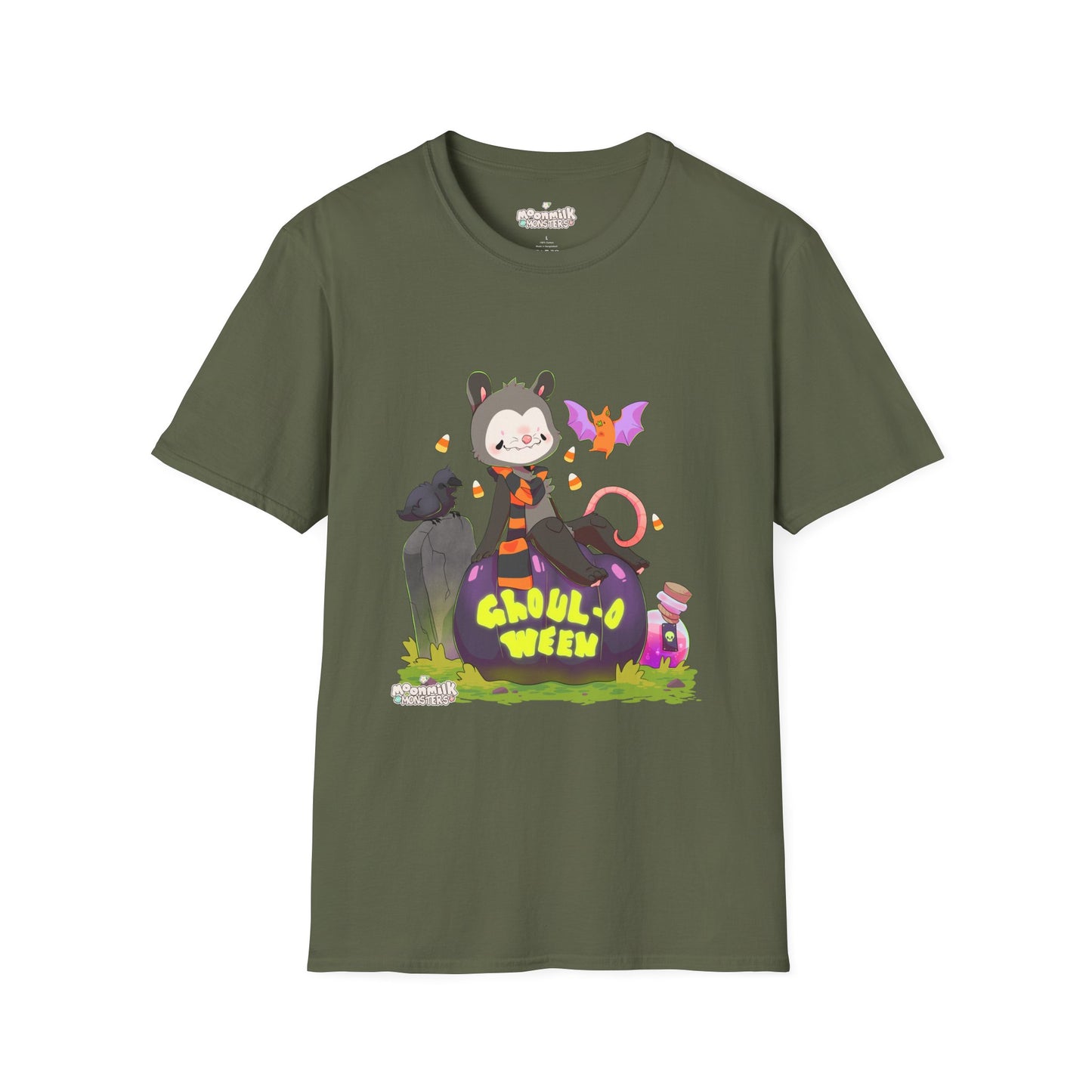 Posey Oakley Ghoul-o-ween Halloween Unisex Softstyle T-Shirt