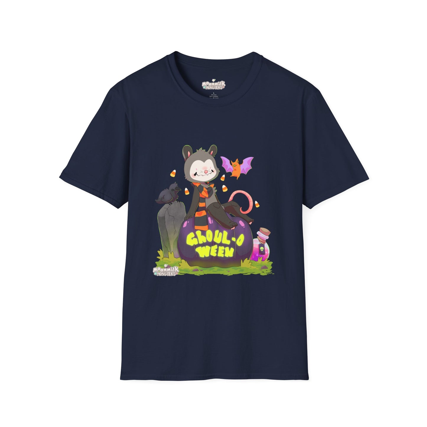 Posey Oakley Ghoul-o-ween Halloween Unisex Softstyle T-Shirt
