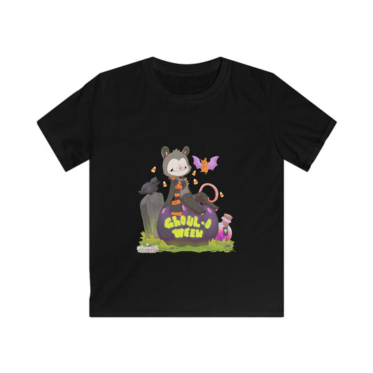 Posey Oakley Ghoul-o-ween Halloween Kids Softstyle Tee