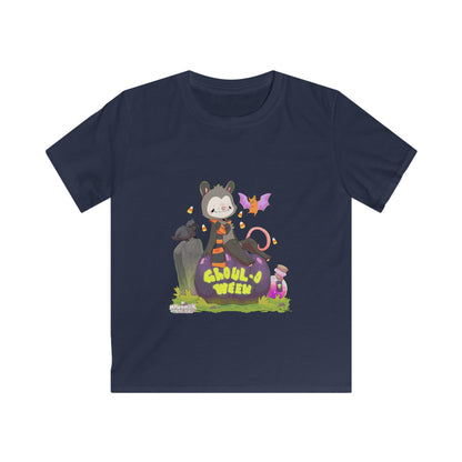 Posey Oakley Ghoul-o-ween Halloween Kids Softstyle Tee