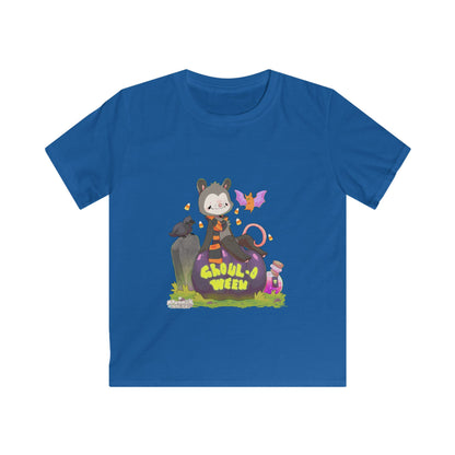 Posey Oakley Ghoul-o-ween Halloween Kids Softstyle Tee