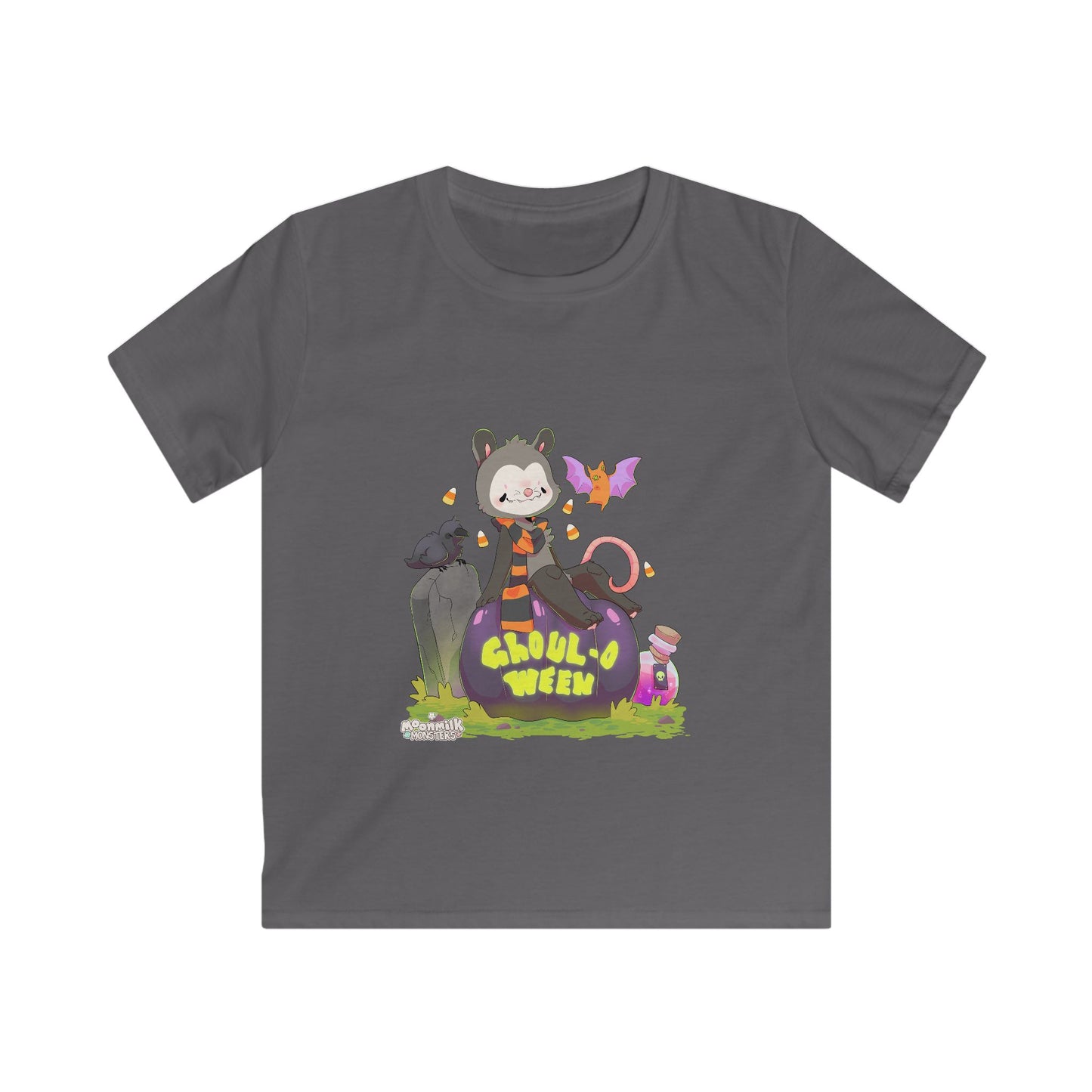 Posey Oakley Ghoul-o-ween Halloween Kids Softstyle Tee
