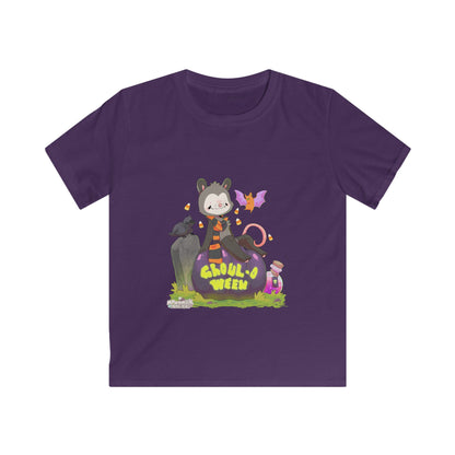 Posey Oakley Ghoul-o-ween Halloween Kids Softstyle Tee
