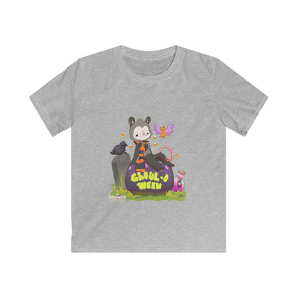 Posey Oakley Ghoul-o-ween Halloween Kids Softstyle Tee