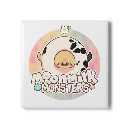 Moonmilk and Monsters Ceramic Coaster