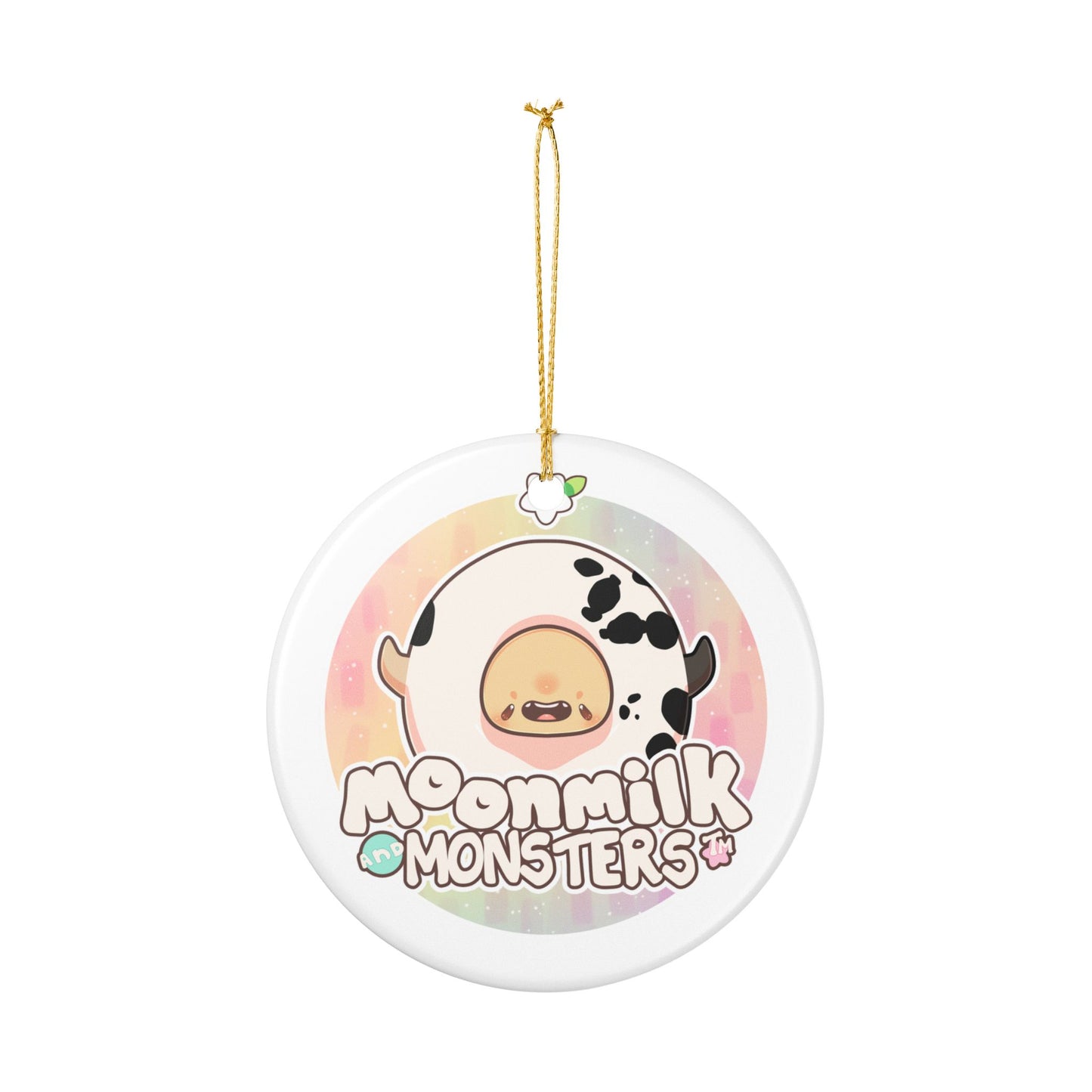 Moonmilk and Monsters Ceramic Decoration Ornament, (1pc)