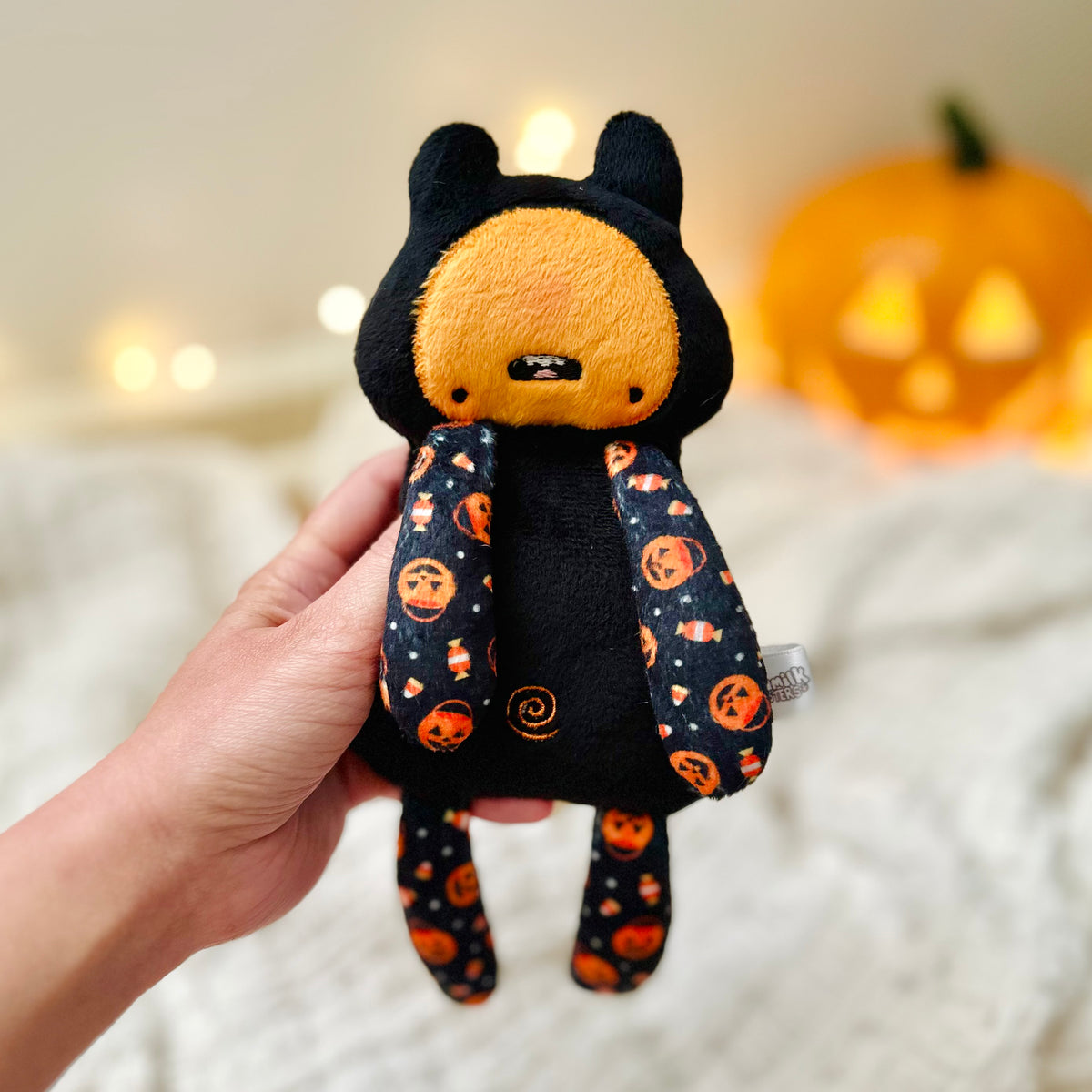 🎃 Black Trick or Treat SpindleTwib