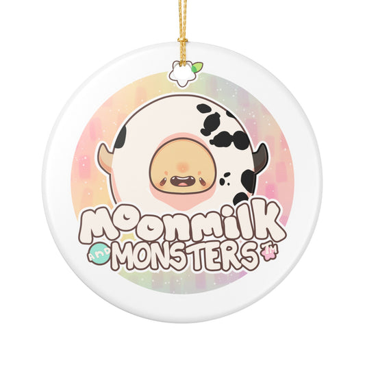 Moonmilk and Monsters Ceramic Decoration Ornament, (1pc)