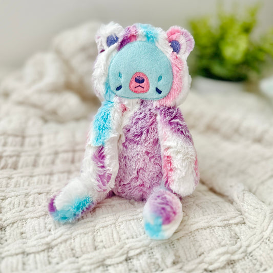 🍼 Lemonette & Sweet Tooth Cub: Cotton Candy Ice Cream Swirl [OOAK]