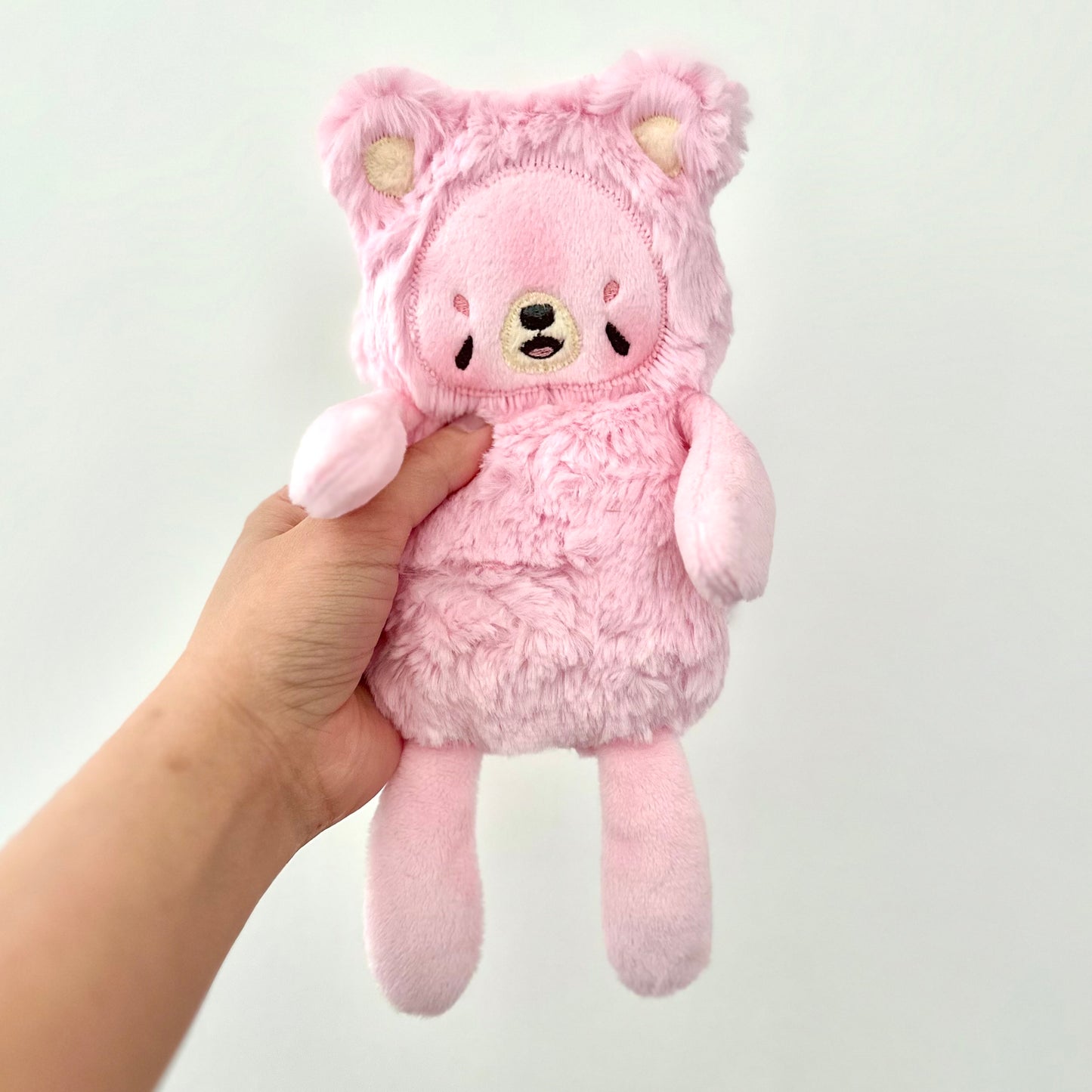 🍓 PREORDER Tiny Pink Strawberry Cream Bear